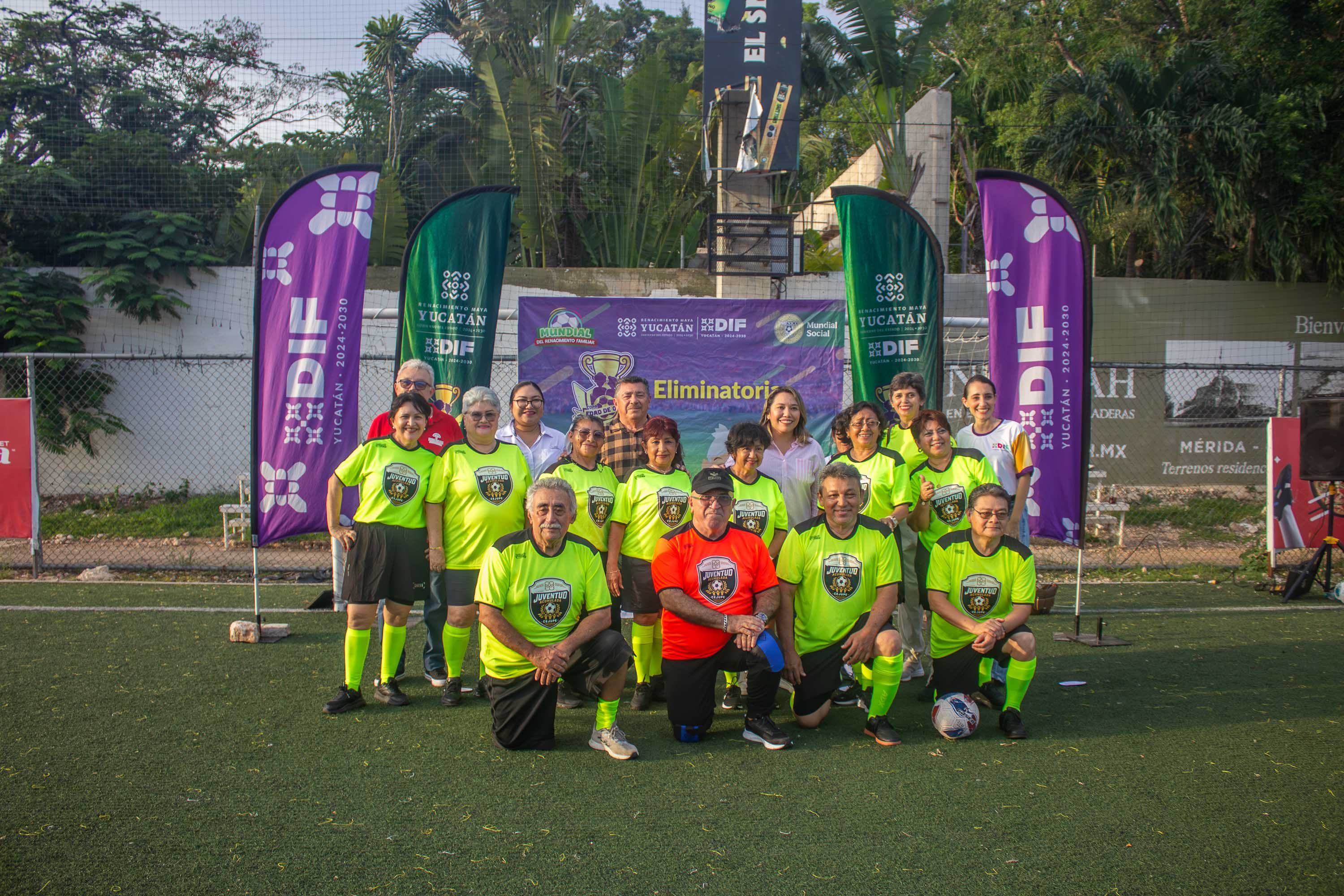 Juventud Acumulada puso el corazón en la cancha