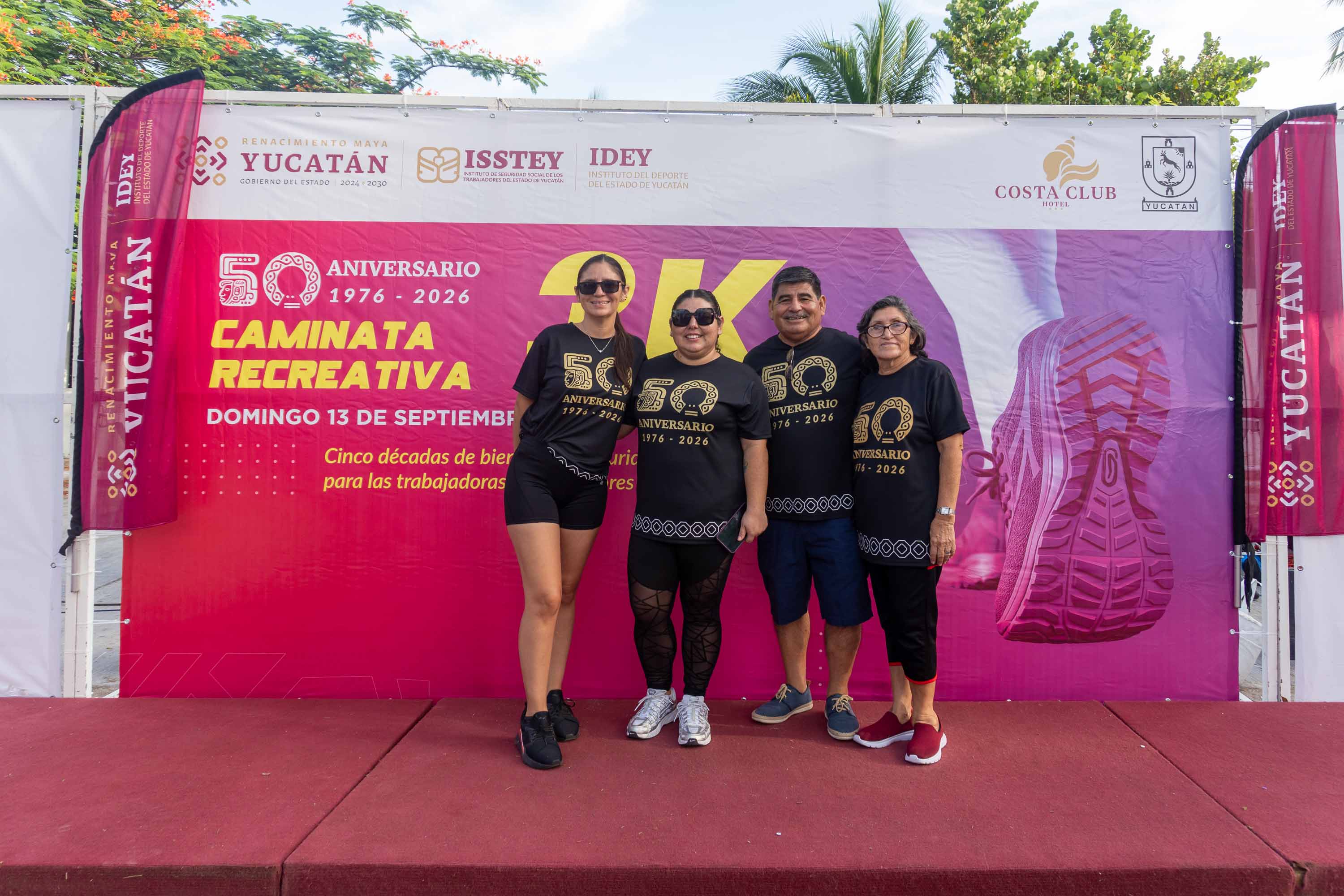Caminata 3K en el Hotel costa club