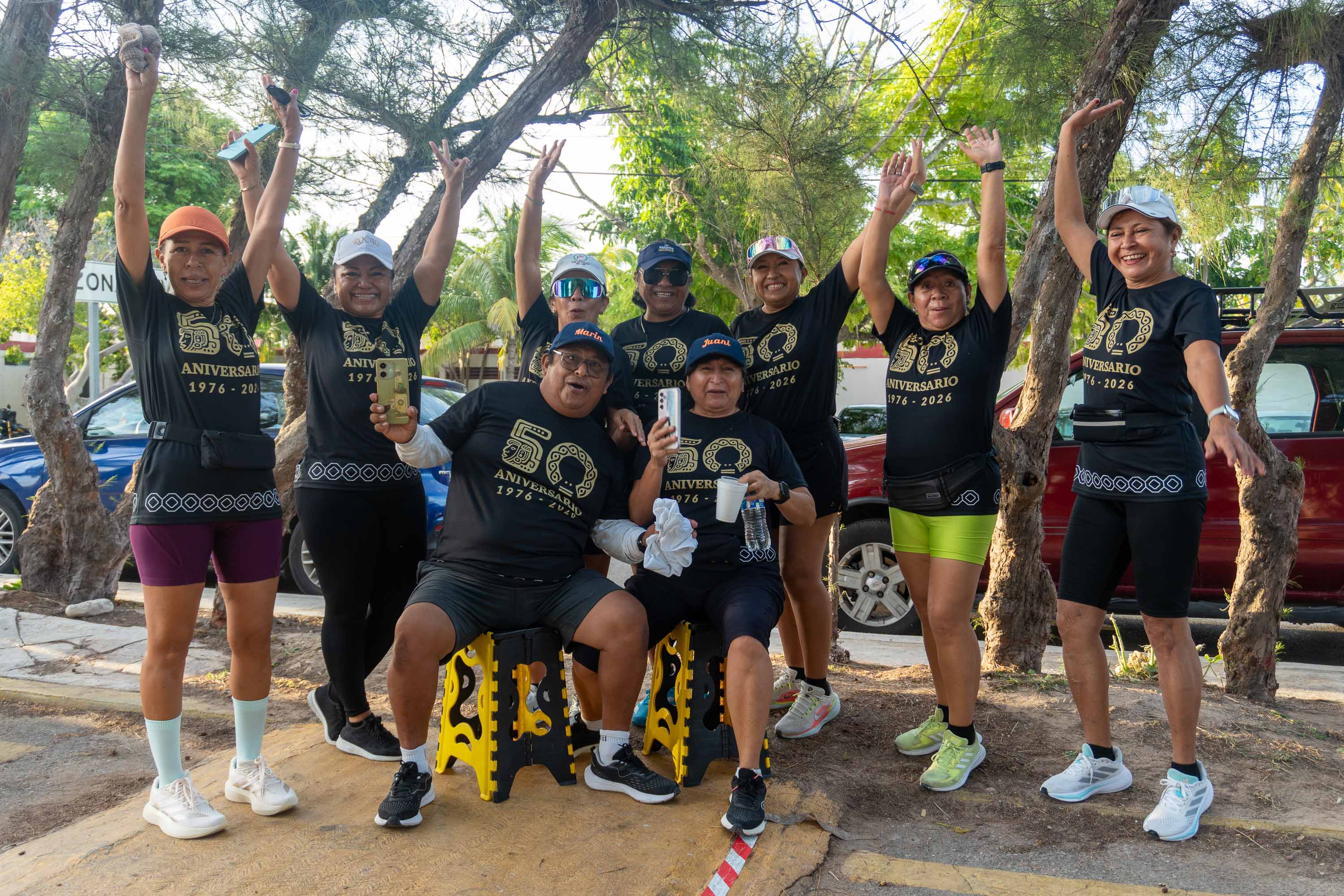 Caminata 3K en el Hotel costa club