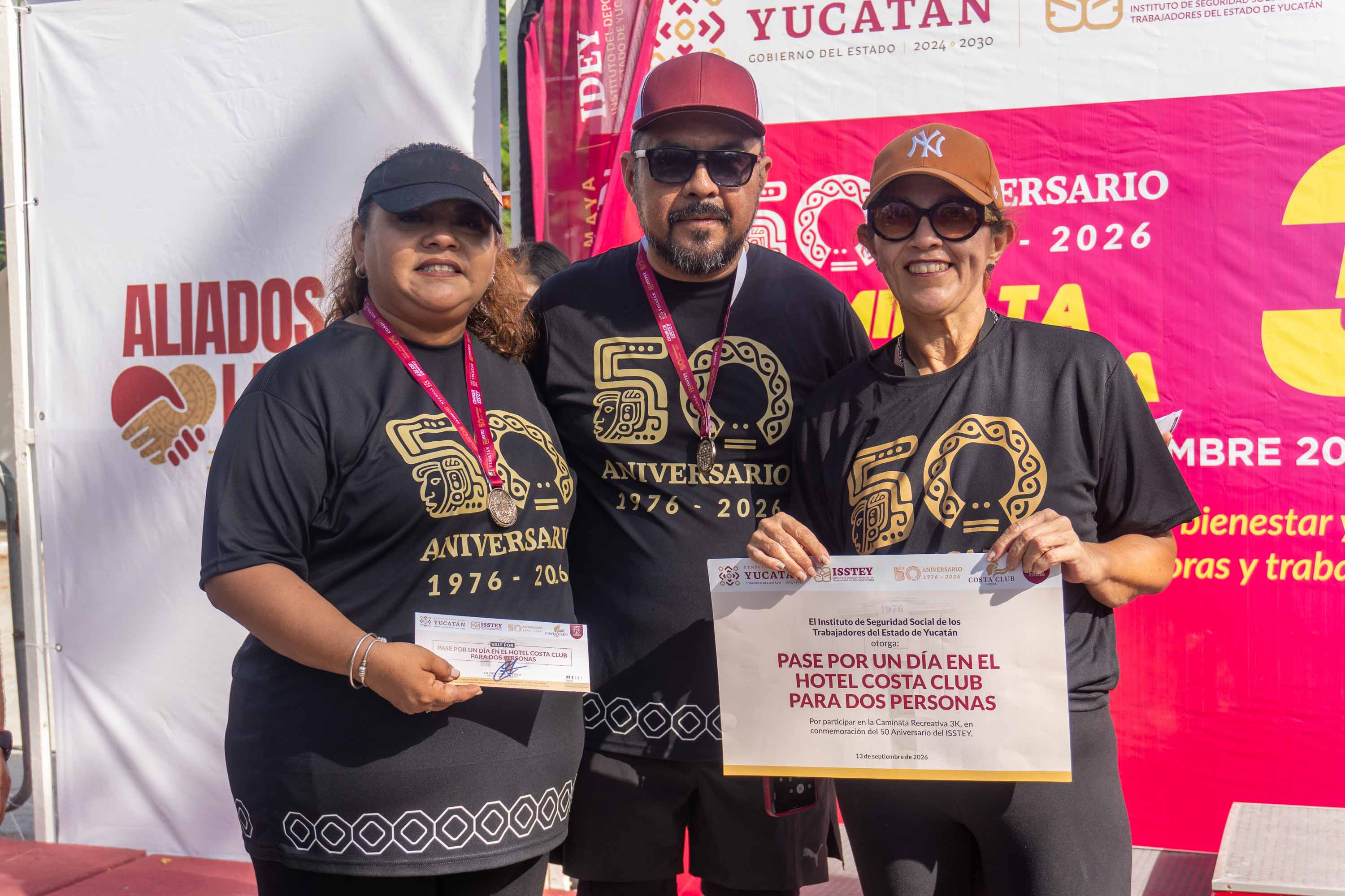 Caminata 3K en el Hotel costa club