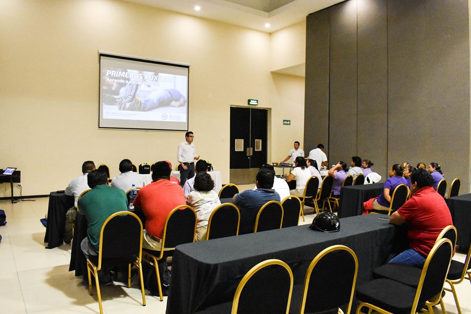 Curso de capacitación de primeros auxilios, RCP y DEA